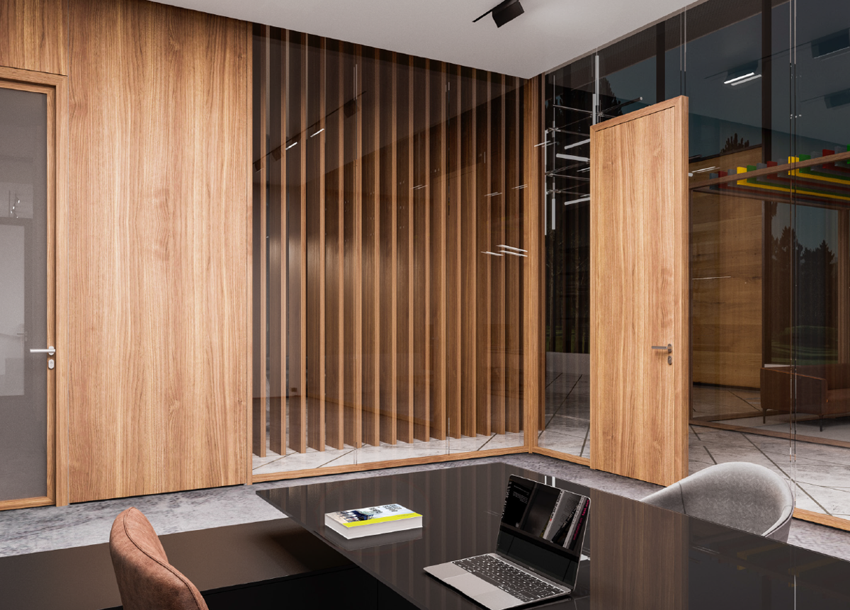 WOODEN HIGH PARTITION